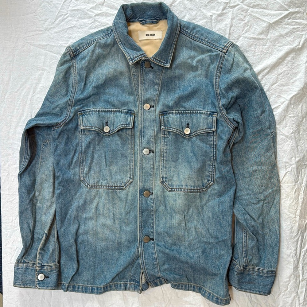 Buck Mason Denim Shirt Jacket